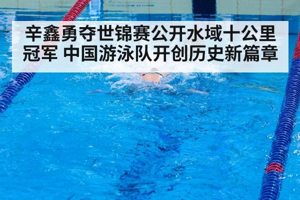 辛鑫勇夺世锦赛公开水域十公里冠军 中国游泳队开创历史新篇章